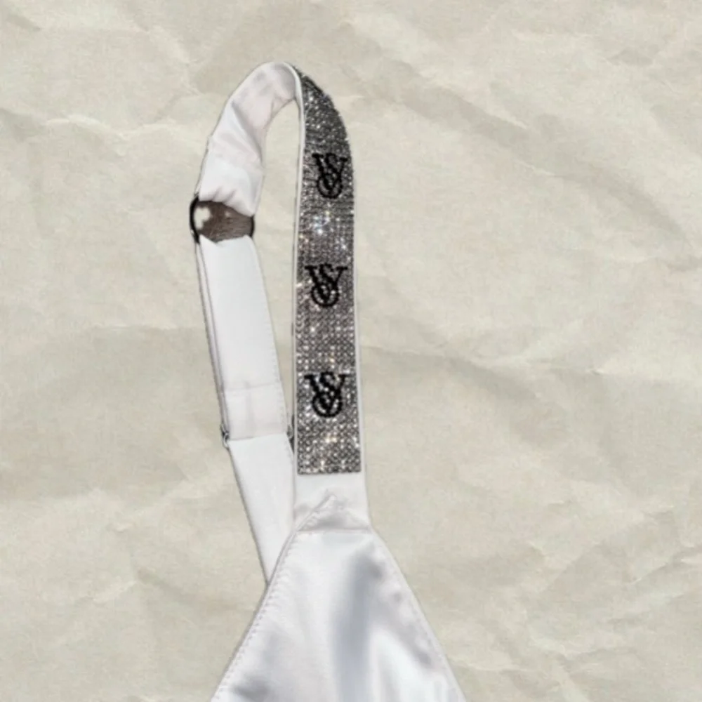 Victoria's Secret Silver Satin slip dress - Picture 2 of 2
